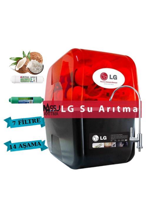 Lg Chem Ro Systems Su Arıtma Cihazı 7 Filtre 14 Aşamalı Lg Chem Membranlı Çelik Tanklı