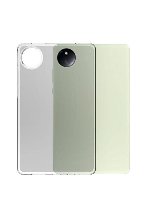 20068310 Xiaomi Redmi Pad Se 8.7 İnç İle Uyumlu Şeffaf Esnek Silikon Tablet Kılıfı