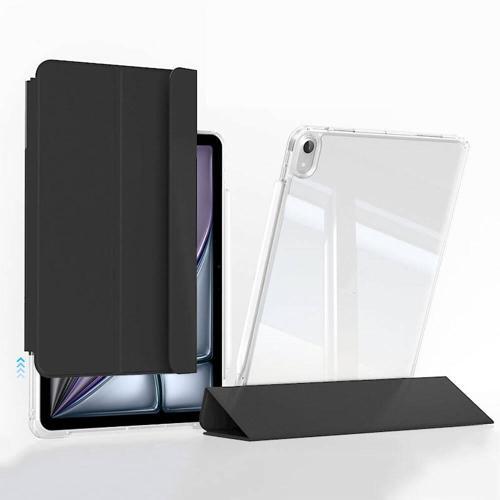 Apple iPad Air 13 Inc 2024 Manyetik Standlı Shockproof Kalemlikli Hybrid Kılıf A2898 A2899
