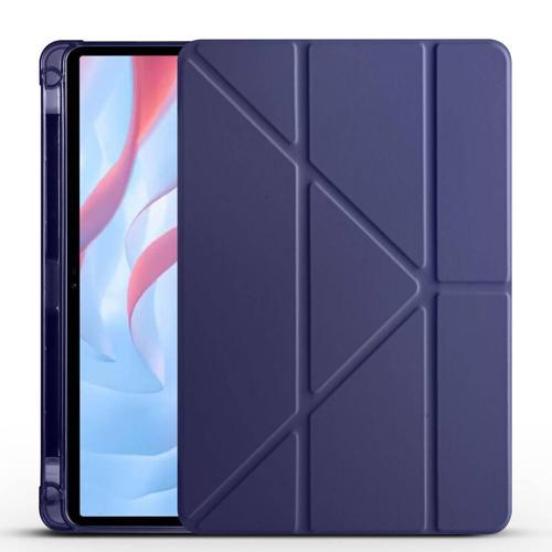 Honor X8 Pro 11.5' Yatay ve Dikey Standlı Köşe Korumalı Kalemlikli Origami Silikon Kılıf