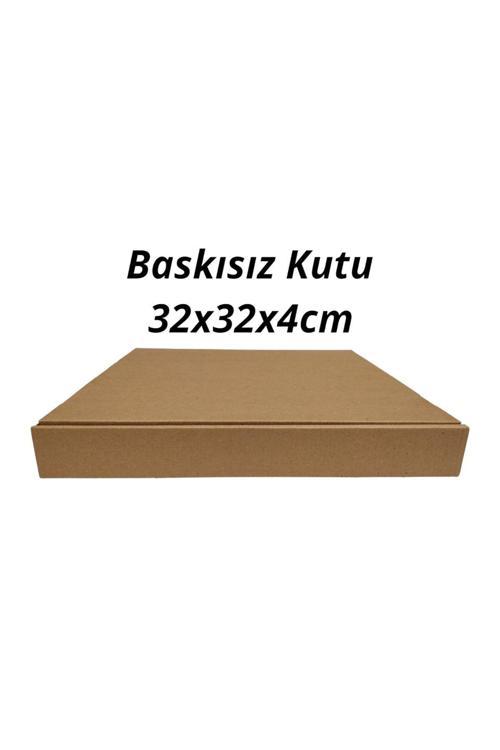 Baskısız Pizza Kutusu (32X32X4) 100 Adet