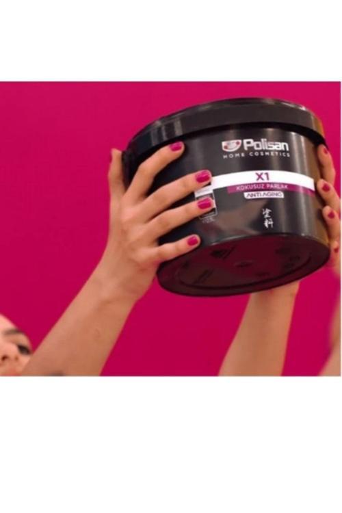 X1 Anti Aging Kokusuz Su Bazlı Parlak Beyaz Boya 0.75Lt 1Kg Beyaz