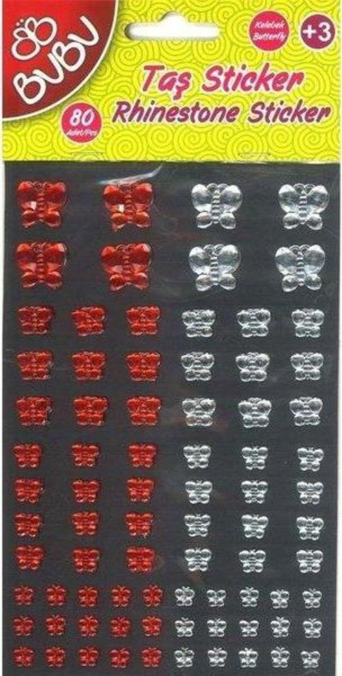 Tasli Eva Sticker Pvc Kutu Bubu-Sts004