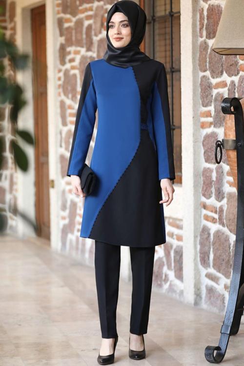 Yağmur Ikili Takım Indigo