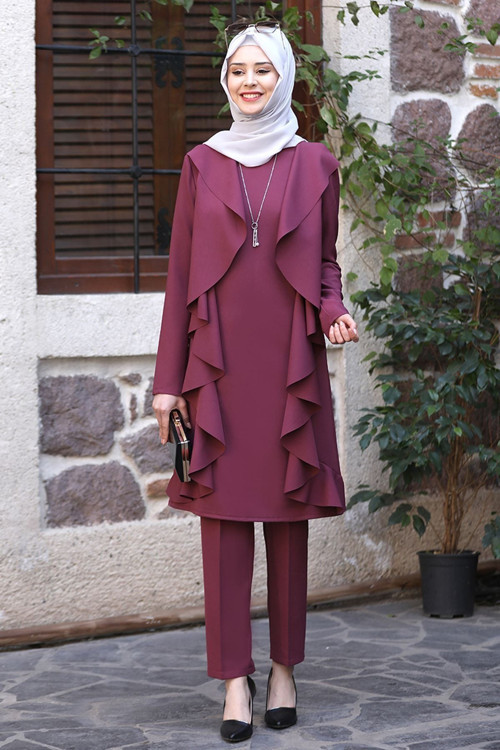 Melis Ikili Takım Mürdüm
