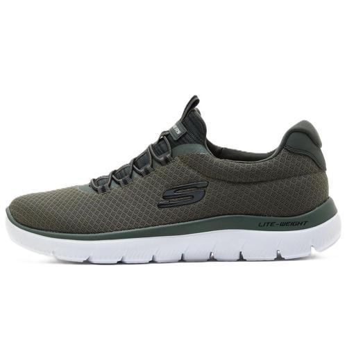 Air Cooled Memory Foam Sneaker Hafızalı Taban Lastik ipli Haki Günlük Spor Ayakkabı