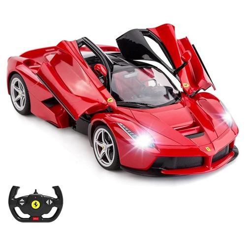 1:14 Uzaktan Kumandalı Araba Ferrari La Ferrari Man Kapı Açılan 2.4 Ghz Usb Şarjlı Işıklı Kır