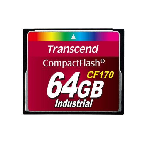 TS64GCF170 64 GB CF170 300X Industrıal 95/60Mb/s CompactFlash Hafıza Kartı