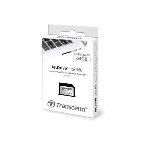 TS64GJDL360 64 GB Jetdrıve Lite 360 95/55Mb/s  Genişleme Kartı