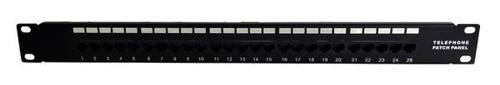 BN-PP-C3-25 25 Port CAT3 RJ45 8P4C LSA 1U Patch Panel