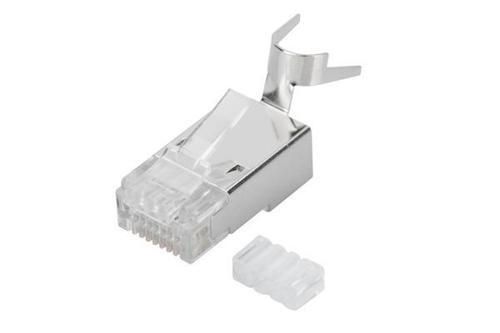 Digitus AK-219604 CAT6/CAT7 RJ45 8P8C Awg22-23 Kılavuzlu Konnektör (100 lü Paket)
