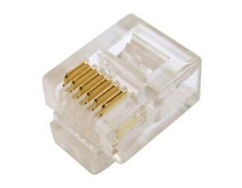 Digitus A-MO 6/6 SF SF RJ12 6P6C Zırhsız 0.6Âµ Konnektör  (100 lü Paket)