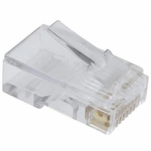 Digitus A-MO 8/8 SR Cat 5E RJ45 8P8C Zırhsız Yuvarlak Kablo Tipi 0.6 Modüler Fiş  (100 lü Paket)