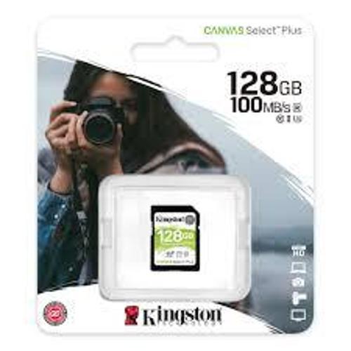 SDS2/128GB 128 GB SDXC Class 10 UHS-I 100Mb/s Canvas Select Plus SD Kart
