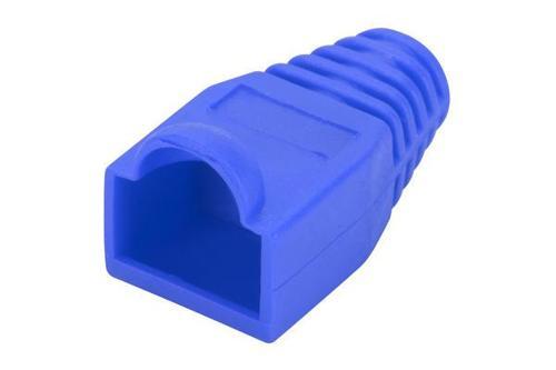 BN-BOOT-CAT6B CAT6 CAT5E Mavi RJ45 100 lü Paket Koruma Kılıfı