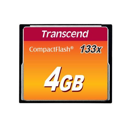 TS4GCF133 4 GB CF133 133X 50/20Mb/s CompactFlash CompactFlash Hafıza Kartı