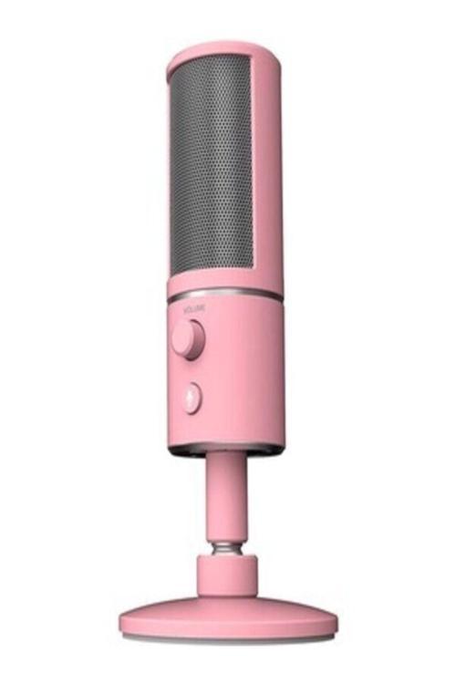 Seiren X Quartz Pembe Profesyonel Oyun Yayın Mikrofonu