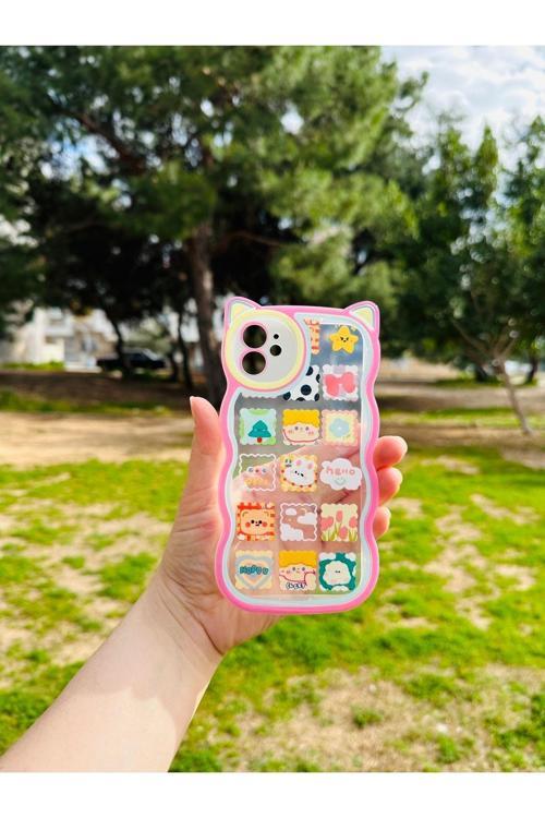 Iphone 11 Sevimli Kulaklı Kılıf