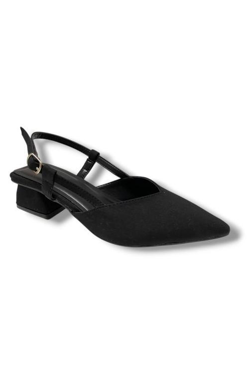 C-Shoes 6004-25 V Ağız Kısa Topuk Kadın Ayakkab