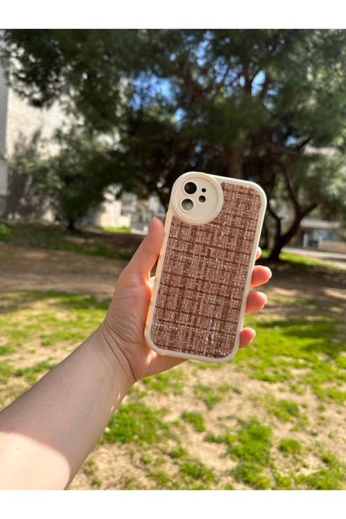 Iphone 11 Kumaş Dokulu Kılıf