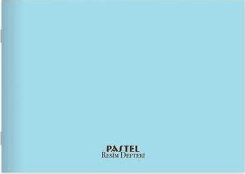 Keskin 17*25 24 Yaprak  PP Kapak Tel Dik. Pastel Resim Defter