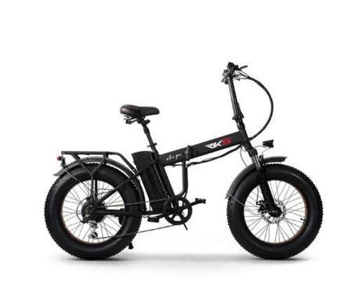 Nitro Pro Katlanabilir Elektrikli Bisiklet - Siyah