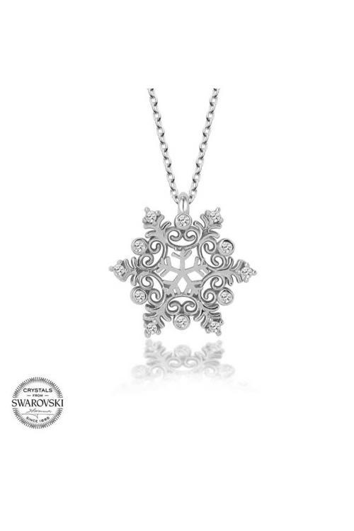 Taşlı Gümüş Kartanesi Kolye