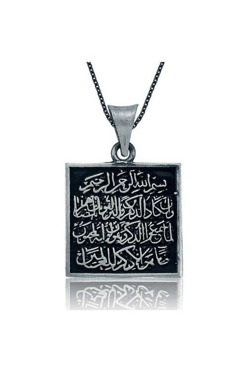 Gümüş Nazar Duası Kolye