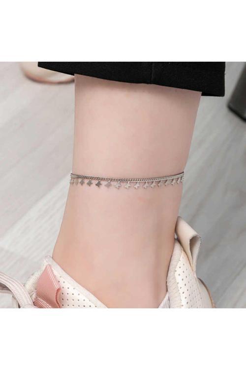 Gümüş Kelebek Halhal