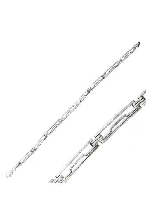 Gümüş Oksitli Erkek Bileklik