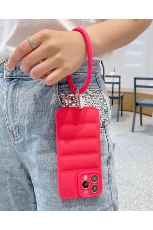 Iphone 11 Halkalı Puffer Kılıf