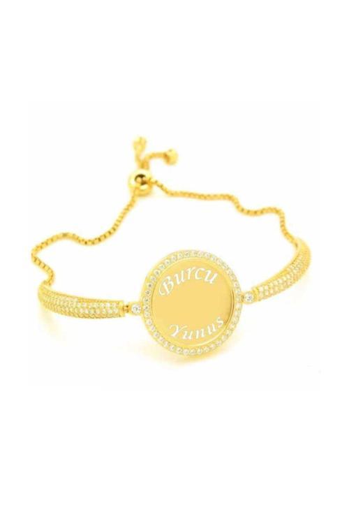 Isimli Kişiye Özel Taşlı Bileklik