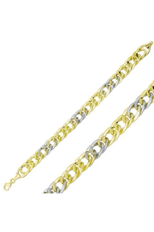 ?İki Renkli Zincir Bileklik