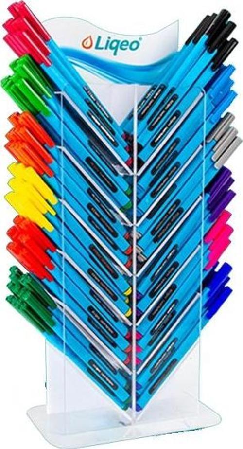 F-8027-240 Fineliner Keçe Uç Kalem 0.4 Mm 240 Lı Karışık Stand
