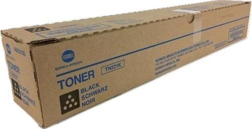Konica Tn-221K Black Siyah Orjinal Fotokopi Toneri Bizhup C227-287-367 24.000 Sayfa Kapasiteli