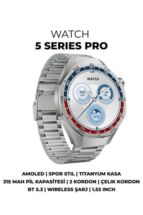 Watch Pro Series 5 46Mm - Titanyum Akıllı Saat