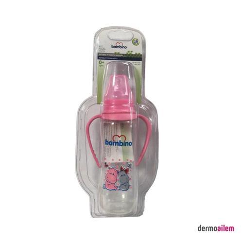 Natural Pp Kulplu 250 Ml Biberon Pembe B066