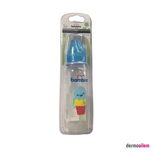Pp Kavramalı Biberon 250 ml Mavi