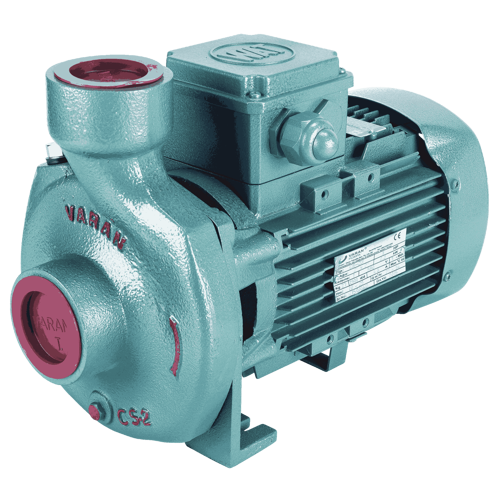 Varan CS 21 Tek Kademe Monoblok Santrifüj Pompa 1 HP/ 0.75 kW, Trifaze 380 V, 15 Mss, 21 m3/h