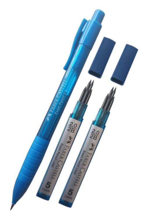 Versatil Kalem Seti 2.0 mm Kalın Uçlu 1 Adet Uçlu Kalem 2,0mm Sınav Kalemi 2.0 mm 2 Adet Kalem Ucu
