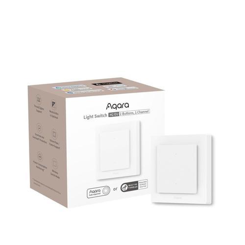 Akıllı Işık Anahtarı H2 2 Tuş-1 Kanal WS-K07D (Apple Home Destekli)