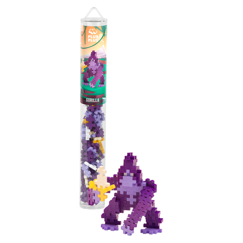 PLUS-PLUS GORILLA / 100 PCS TUBE