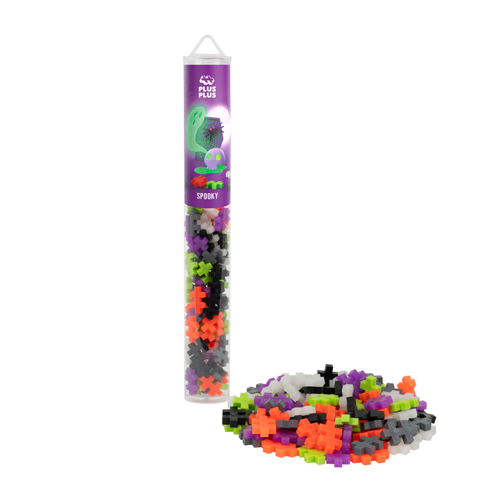 PLUS-PLUS SPOOKY MIX / 100 PCS TUBE