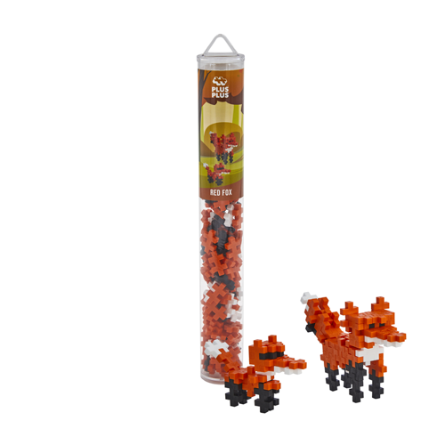 PLUS-PLUS WİLD  ANİMALS FOX / 100 PCS TUBE