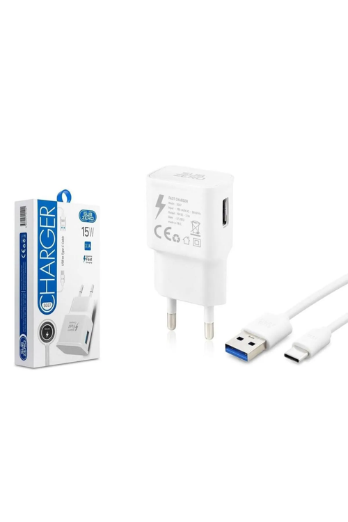 SG57 15W 3.1A USB to Type-C Kablo Hızlı Şarj Cihazı Seti