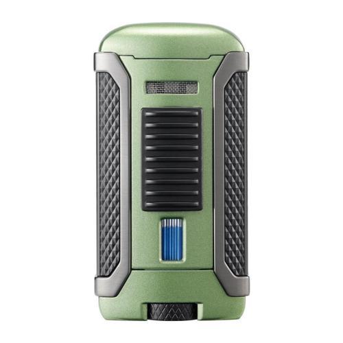 Apex Tek Torch Pürmüz Metalik Yeşil-Siyah Puro Çakmağı