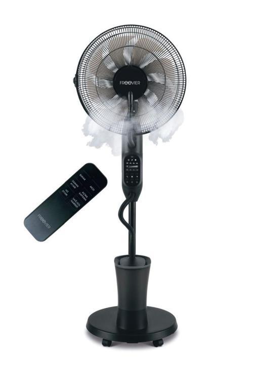 Venüs WU-LB-FS-09-DC Siyah Buharlı Vantilatör
