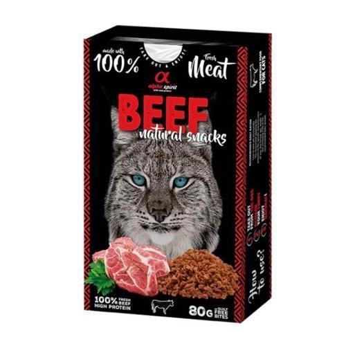 Natural Atıştırmalık Sığır Etli Kedi Ödülü 80 Gr