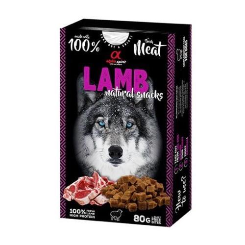 Doğal Atıştırmalık Kuzu Etli Köpek Ödülü 80 Gr
