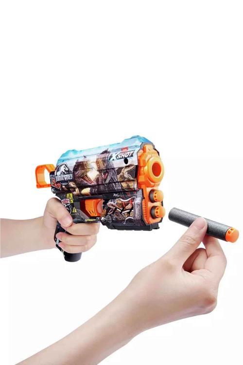 Skins Flux Jurassic World 8 Mermili Sünger Dart Atan Silah S1 ile Hayatta Kalma Savaşına Katıl!